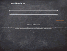 Tablet Screenshot of mosaikland24.de